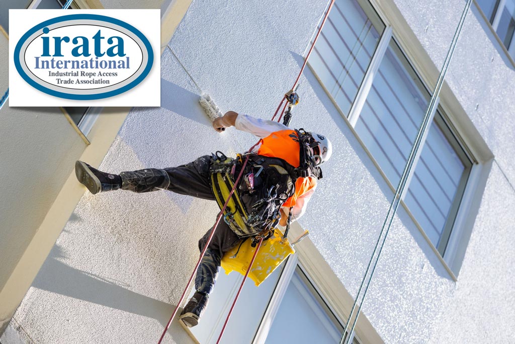 Safety-Certified Rope-Access Painters